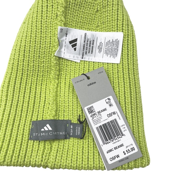 NWT adidas by Stella McCartney Beanie Bahia Glow - Picture 6 of 10